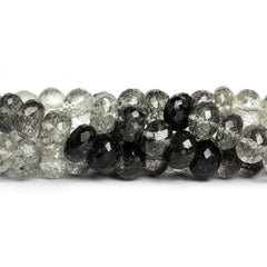 Tourmalinated Quartz Beads