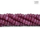 8mm Berry Chalcedony Large Hole Rondelles 15 inch 74 beads - The Bead Traders