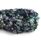8mm Fluorite Faceted Coins 7.5 inch 23 beads - The Bead Traders