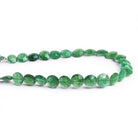 8mm Green Aventurine Faceted Coins 7.5 inch 23 beads - The Bead Traders
