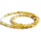 8mm Honey Opal Plain Coins 15 inch 45 beads - The Bead Traders