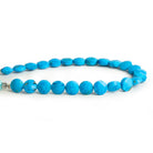 8mm Howlite Faceted Coins 7.5 inch 23 beads - The Bead Traders