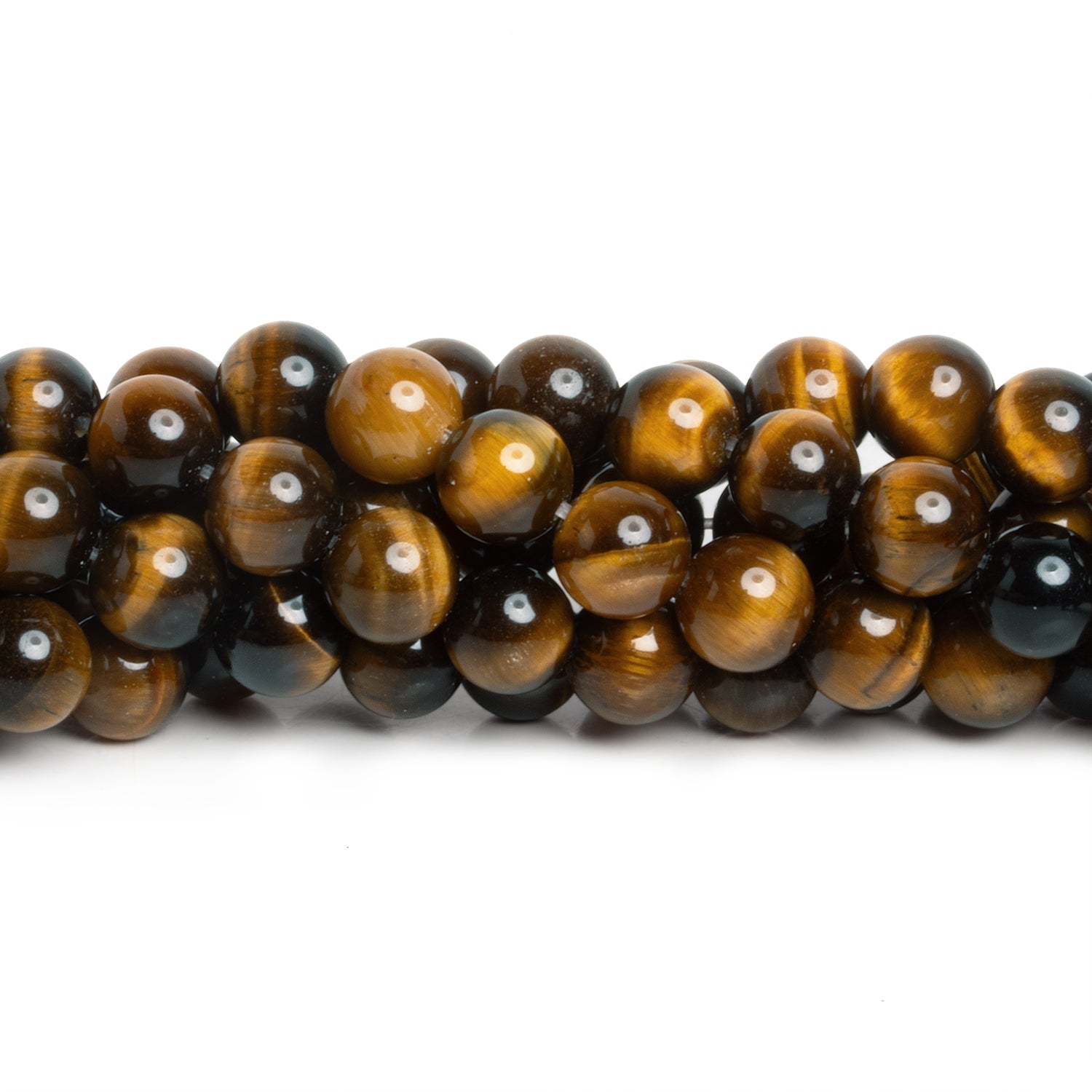 8mm Tiger s Eye Plain Rounds 15 Inch 45 Beads AA The Bead Traders 8mm-tiger-s-eye-plain-rounds-15-inch-45-beads-aa-the-bead-traders