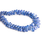 8x5mm Kyanite Faceted Teardrops 8 inch 73 beads - The Bead Traders