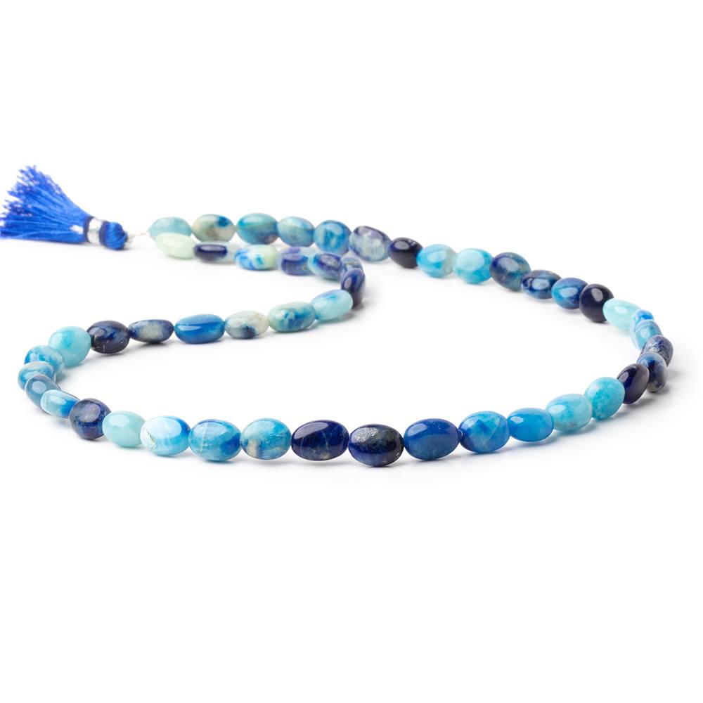 8x6mm Afghanite Plain Ovals 18 inch 43 beads AA - The Bead Traders