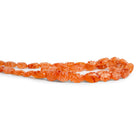 8x6mm Carnelian Carved Ovals 14 inch 41 beads - The Bead Traders
