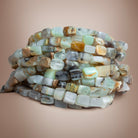 8x6mm Peruvian Opal Plain Nuggets 16 inch 48 beads - The Bead Traders