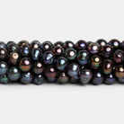 8x7mm Peacock Baroque Pearls 15 inch 55 beads - The Bead Traders