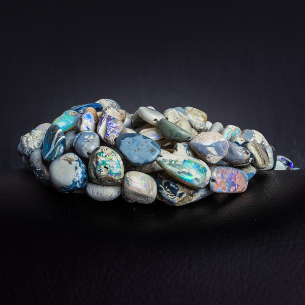 Australian Opal Plain Nugget Beads 17 inch 50 pieces
