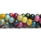 9mm Umba Sapphire Plain Rounds 17 inch 59 beads - The Bead Traders