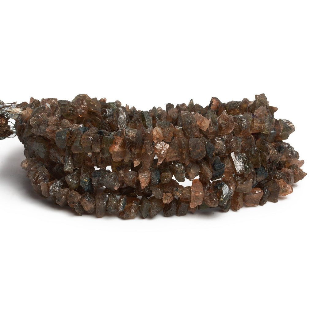 9x5mm Andalusite Natural Crystals 16 inch 120 beads - The Bead Traders