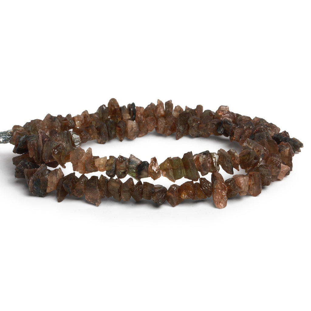 9x5mm Andalusite Natural Crystals 16 inch 120 beads - The Bead Traders