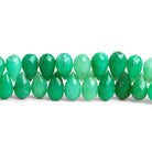 9x5mm Chrysoprase Faceted Teardrops 8 inch 75 beads - The Bead Traders
