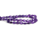 9x7mm African Amethyst Faceted Ovals 14 inch 39 beads - The Bead Traders