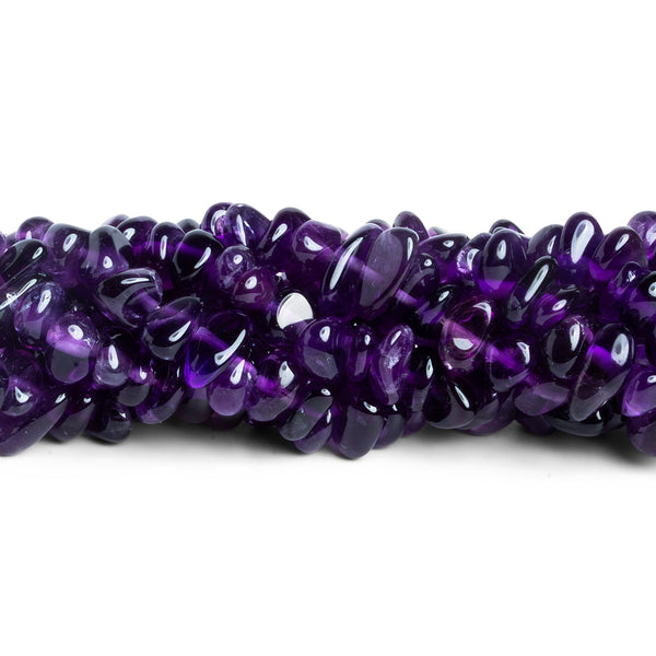 9x7mm Amethyst Chips 16 inch 110 beads