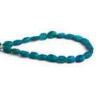 9x7mm Apatite Plain Ovals 7 inch 21 beads - The Bead Traders