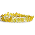 9x7mm Chalcedony Faceted Ovals 8 inch 50 beads - The Bead Traders