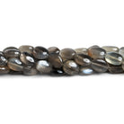 9x7mm Golden Sheen Moonstone Plain Ovals 18 inch 42 beads - The Bead Traders