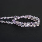 9x7mm Pink Amethyst Faceted Teardrops 16 inch 45 beads - The Bead Traders