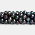 9x8mm Peacock Baroque Pearls 15 inch 50 beads - The Bead Traders