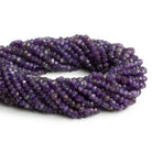 Amethyst Hand Cut Rondelles - Lot of 17 Strands - The Bead Traders