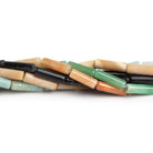 Assorted Tube Beads - Lot of 7 Strands - The Bead Traders