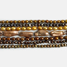 Autumn Aura Pearls - Lot of 7 - The Bead Traders