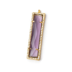 Bezeled Gemstone Pendants And Connectors