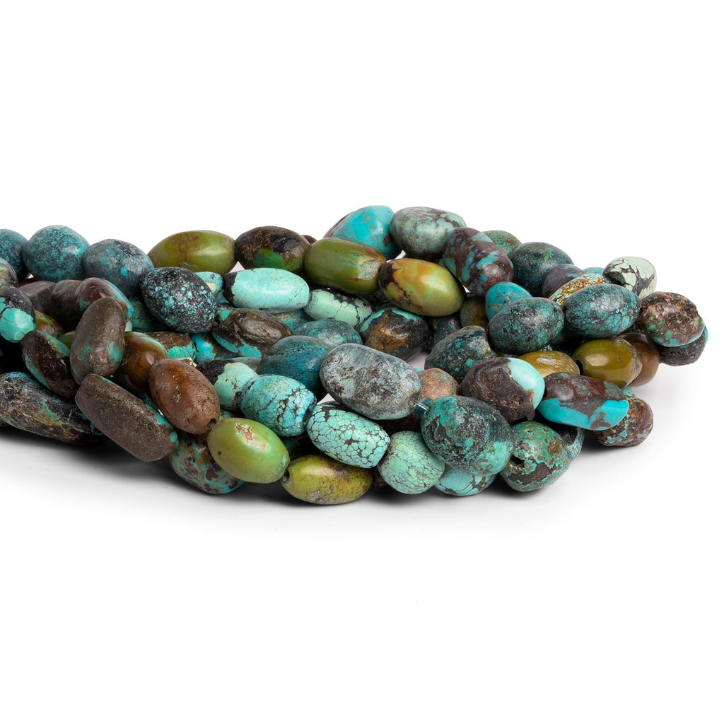 Chinese Turquoise Beads - Lot of 5 Strands - The Bead Traders