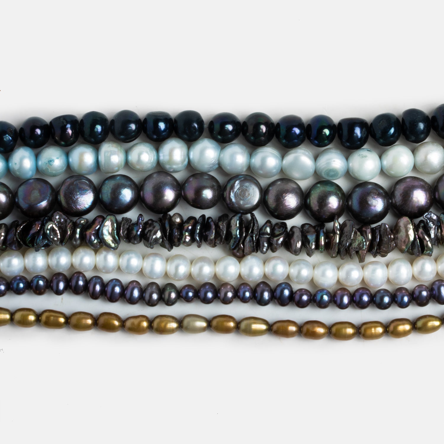Essentials Under the Sea Pearls - Lot of 7 - The Bead Traders