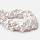 Freshwater Ultra Baroque Pearls 16 inch 20 beads - The Bead Traders
