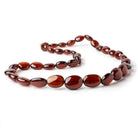 Hessonite Garnet Plain Nugget Beads 18 inch 39 pieces - The Bead Traders