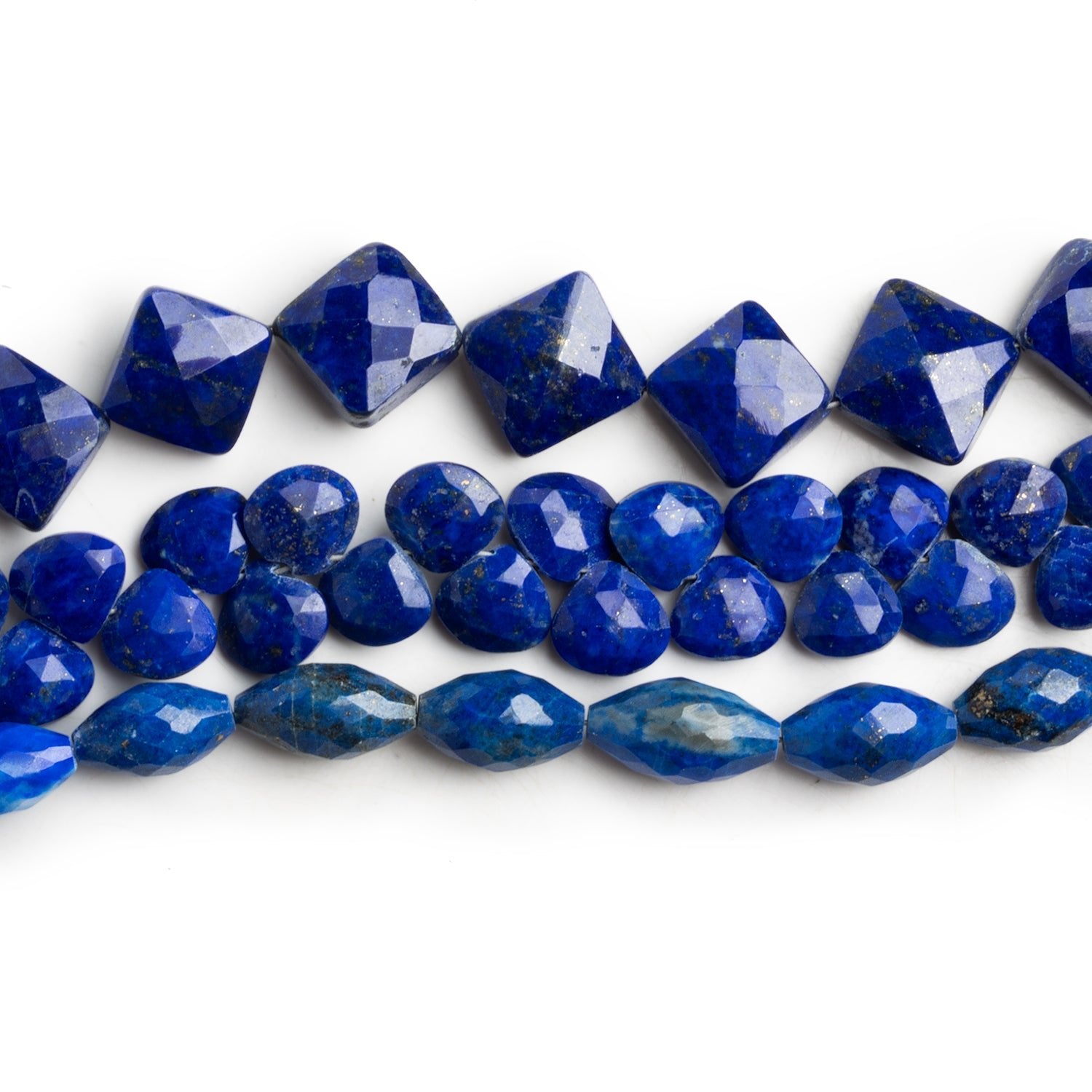 Lapis Lazuli Faceted Beads Lot of – The Bead Traders