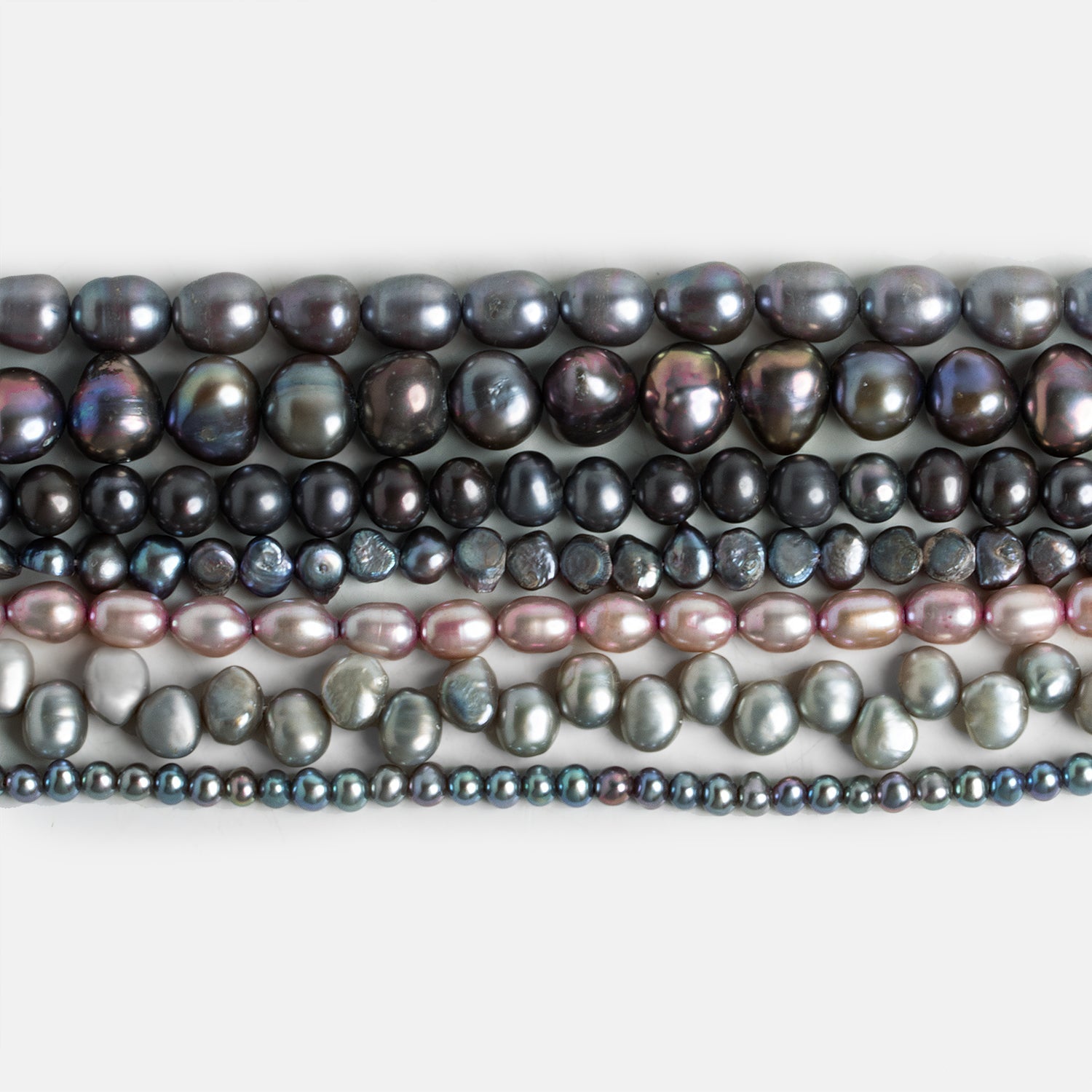 Pop of Pink Pearls - Lot of 7 - The Bead Traders