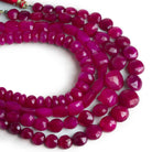 Purple Chalcedony Beads - Lot of 4 Strands - The Bead Traders