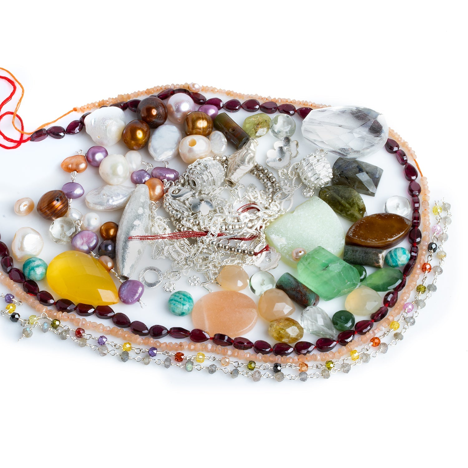 Silver Baubles Inspiration Pack - The Bead Traders