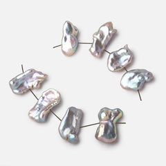 Freshwater  Biwa Pearl Beads