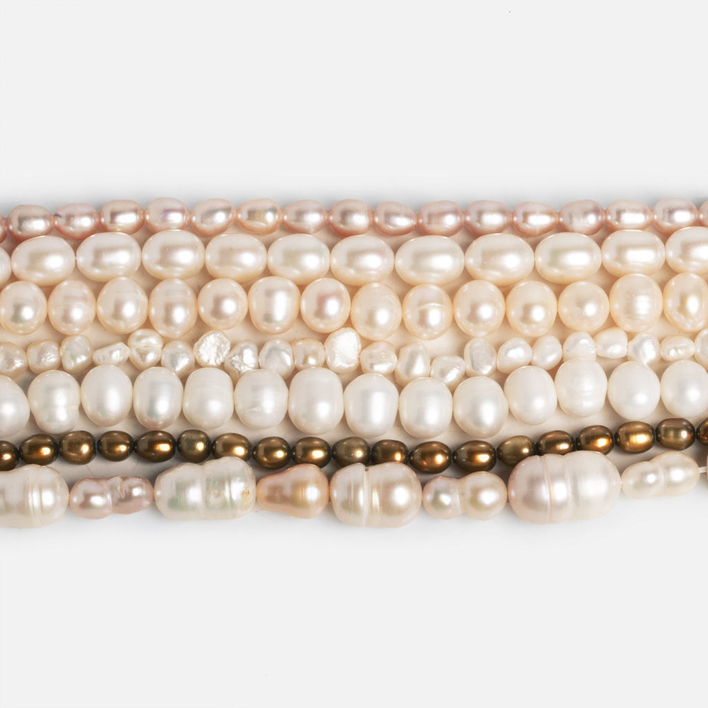 Wonderful White Pearls - Lot of 7 - The Bead Traders