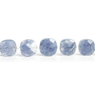 10mm-11mm Iolite Faceted Pillow Beads 14 inch 31 pieces - The Bead Traders