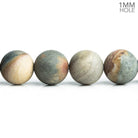 10mm American Picture Jasper Plain Round Beads 15.5 inch 38 pieces - The Bead Traders