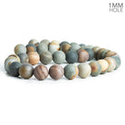 10mm American Picture Jasper Plain Round Beads 15.5 inch 38 pieces - The Bead Traders