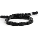 10mm Black Agate Cubes 16 inch 40 beads - The Bead Traders