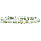 10mm Cat's Eye Quartz Faceted Teardrop Beads 8 inch 33 pieces - The Bead Traders