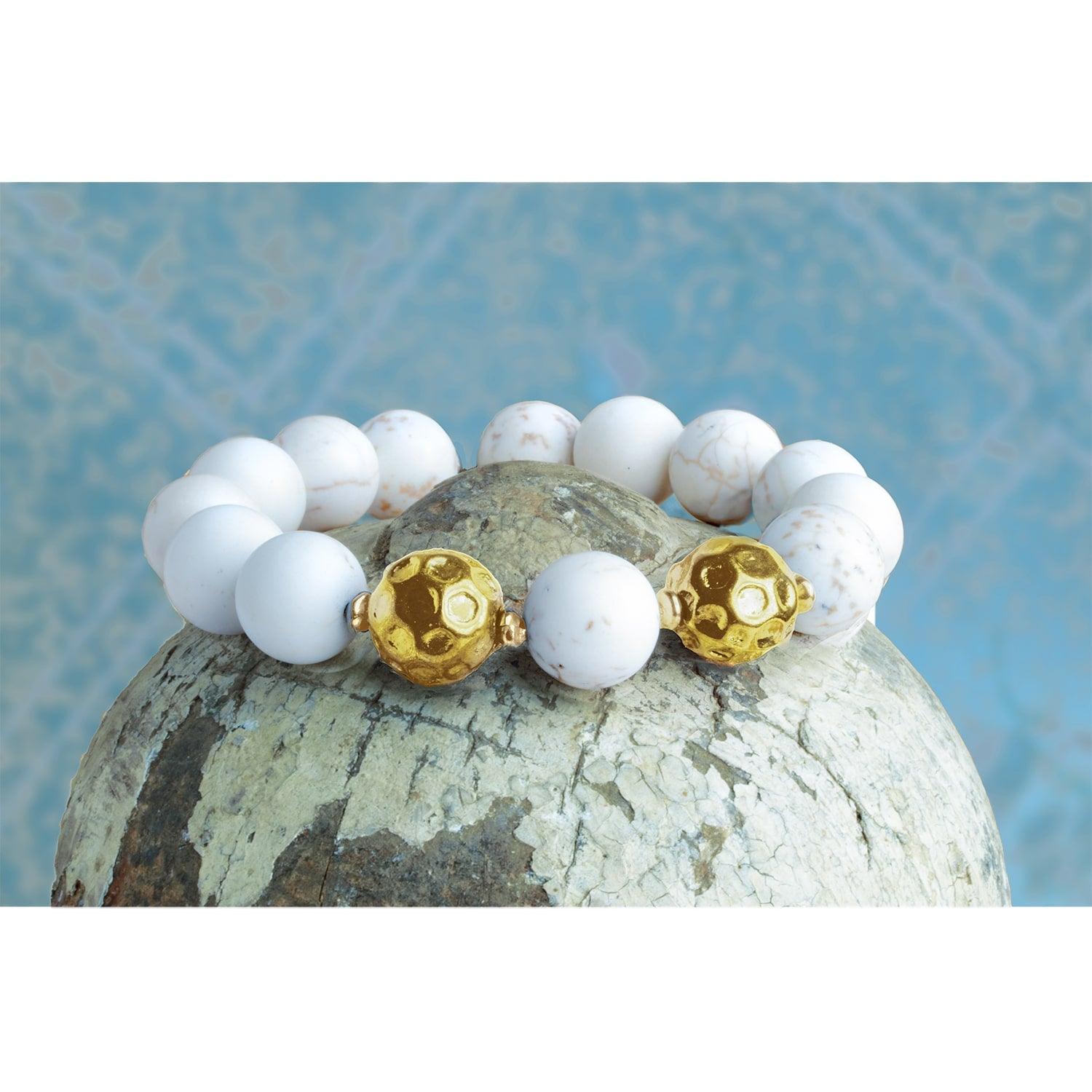 10mm Gold Plated Copper Round Beads 4 Pieces - The Bead Traders