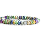 10mm Multi Mystic Moonstone Faceted Rounds 8 inch 33 pieces - The Bead Traders