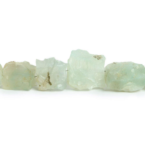 10x10-12x12mm Seaglass Aqua Agate Hammer Faceted Square 8 inch 16 pcs