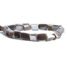 10x6.5mm-15x8mm Chocolate Moonstone Faceted Nugget Beads 8 inch 20 pieces - The Bead Traders