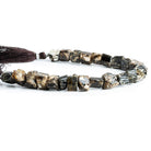 10x6mm-15x10mm Chocolate Tourmaline Natural Crystal Beads 8 inch - The Bead Traders