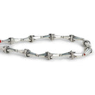 10x6mm Antiqued Silver Plated Copper Bali Bead Caps 8 inch 20 beads - The Bead Traders