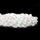 10x7mm Crystal Quartz Faceted Oval Beads, 14 inch - The Bead Traders